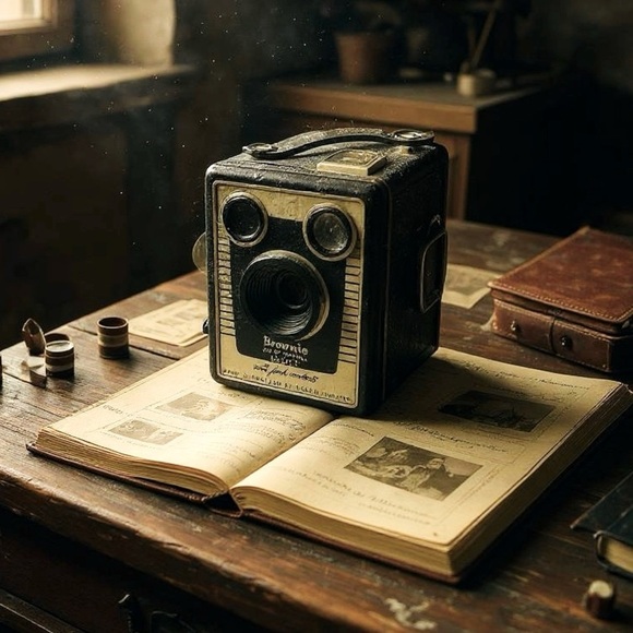 VTG Brownie Six-20 Camera Model D - Picture 3 of 12